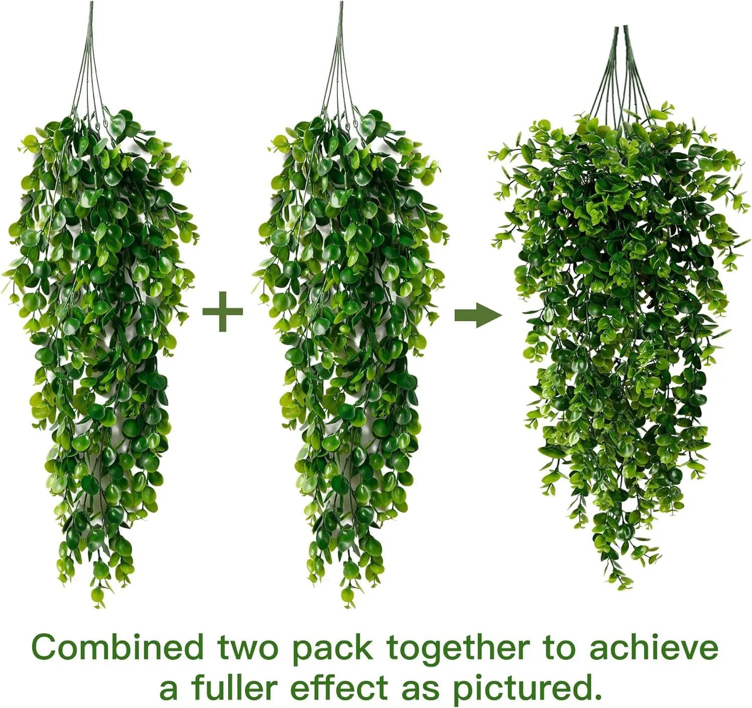 Bulk Artificial Hanging Greenery- Fern Vine Garland