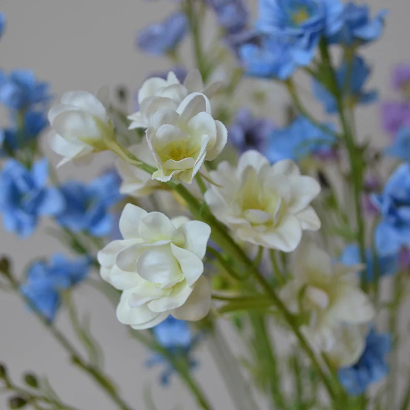 Bulk Real Touch Delphinium Flowers – Latex Silk (5PCS)