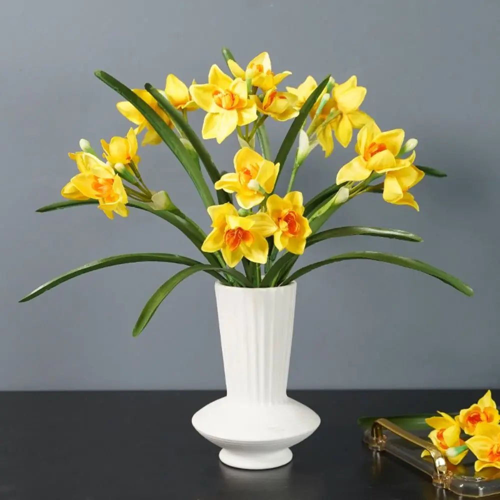 Real Touch Artificial Daffodil Bouquet – Silk Narcissus