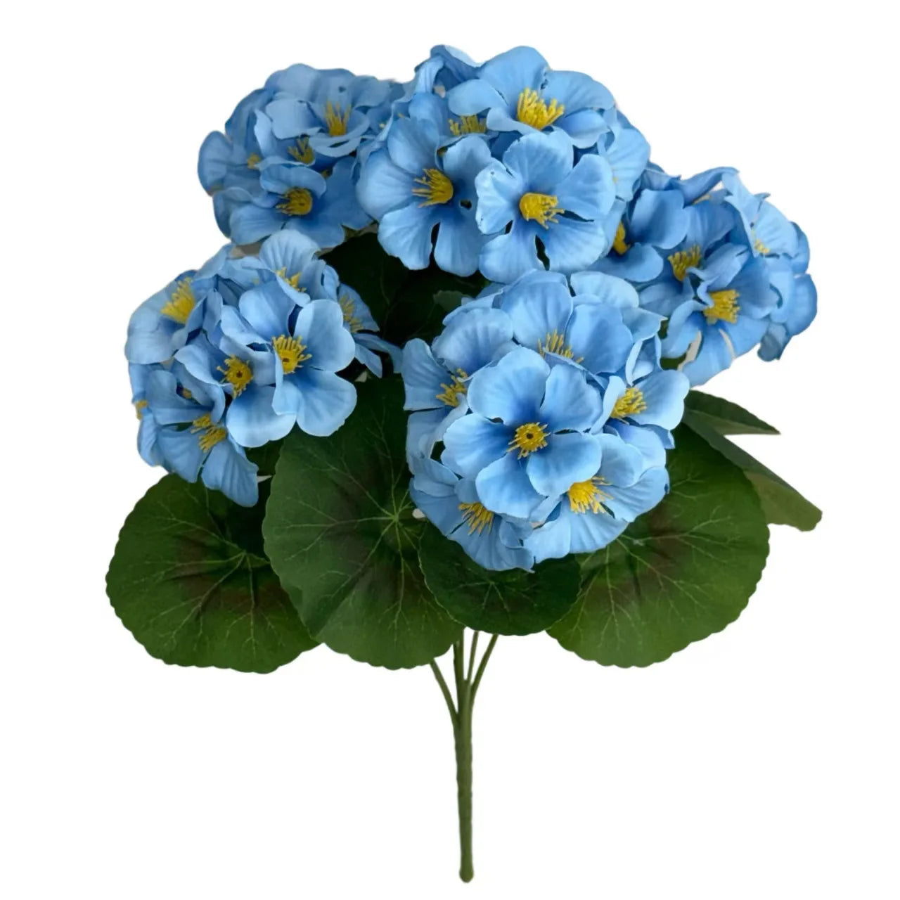 Artificial Geranium and Begonia Flowers Bulk Outdoor