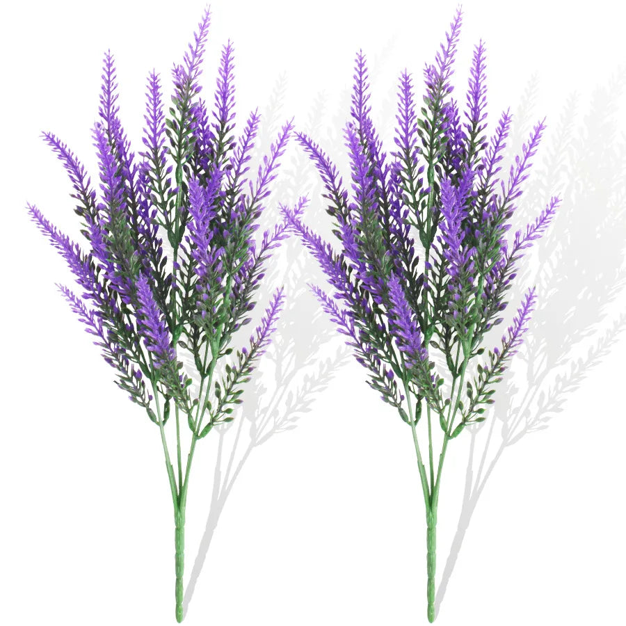 Artificial Purple Lavender Flowers – Fake Lavender Stems
