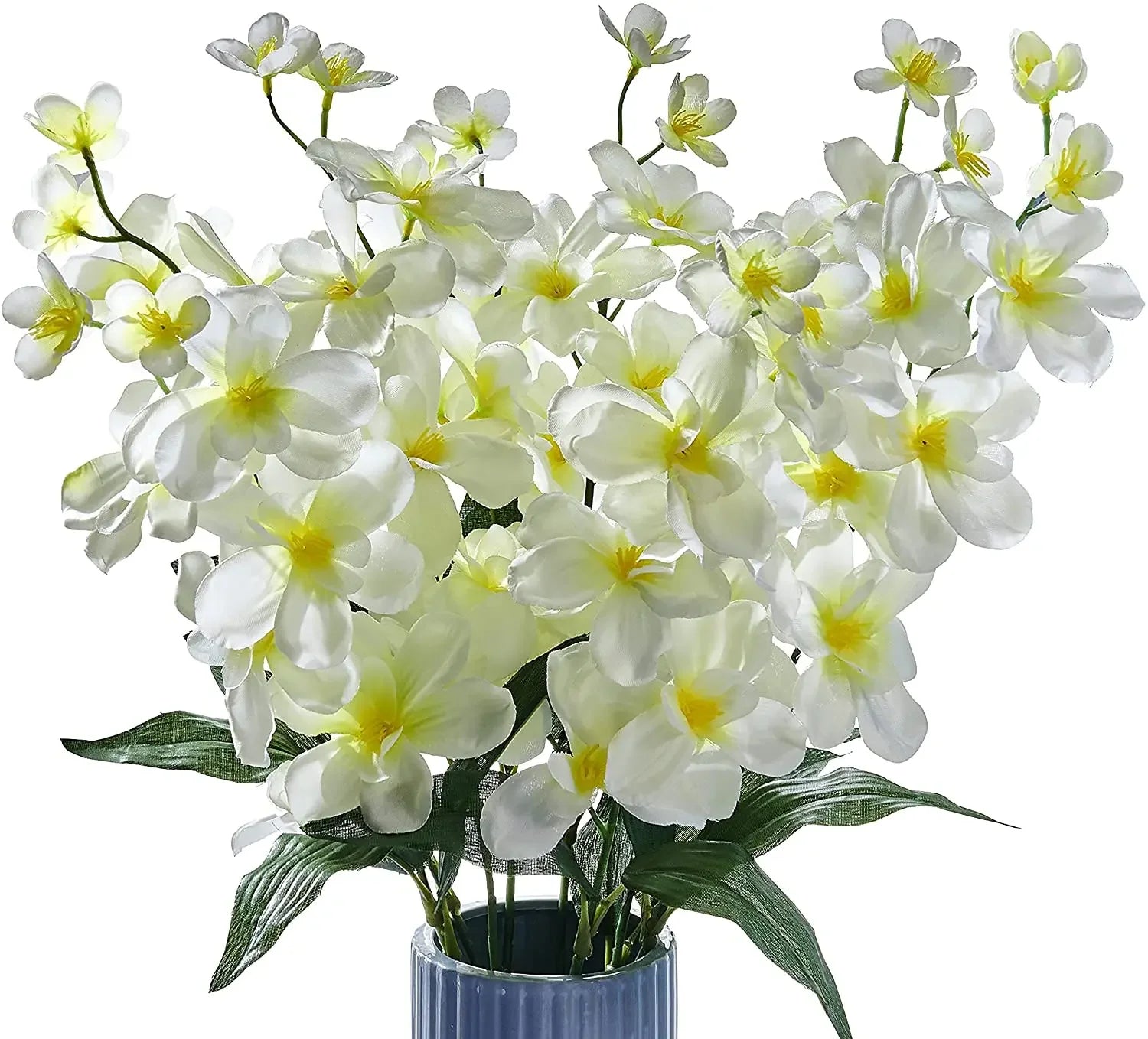 10PCS Artificial Orchid Stems Bulk – Butterfly Orchid Long Stem Faux Flowers