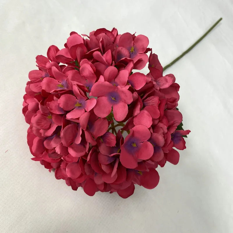 10PCS Artificial Hydrangea Flowers Bouquet – Silk Bulk Artificial Hydrangea Stems
