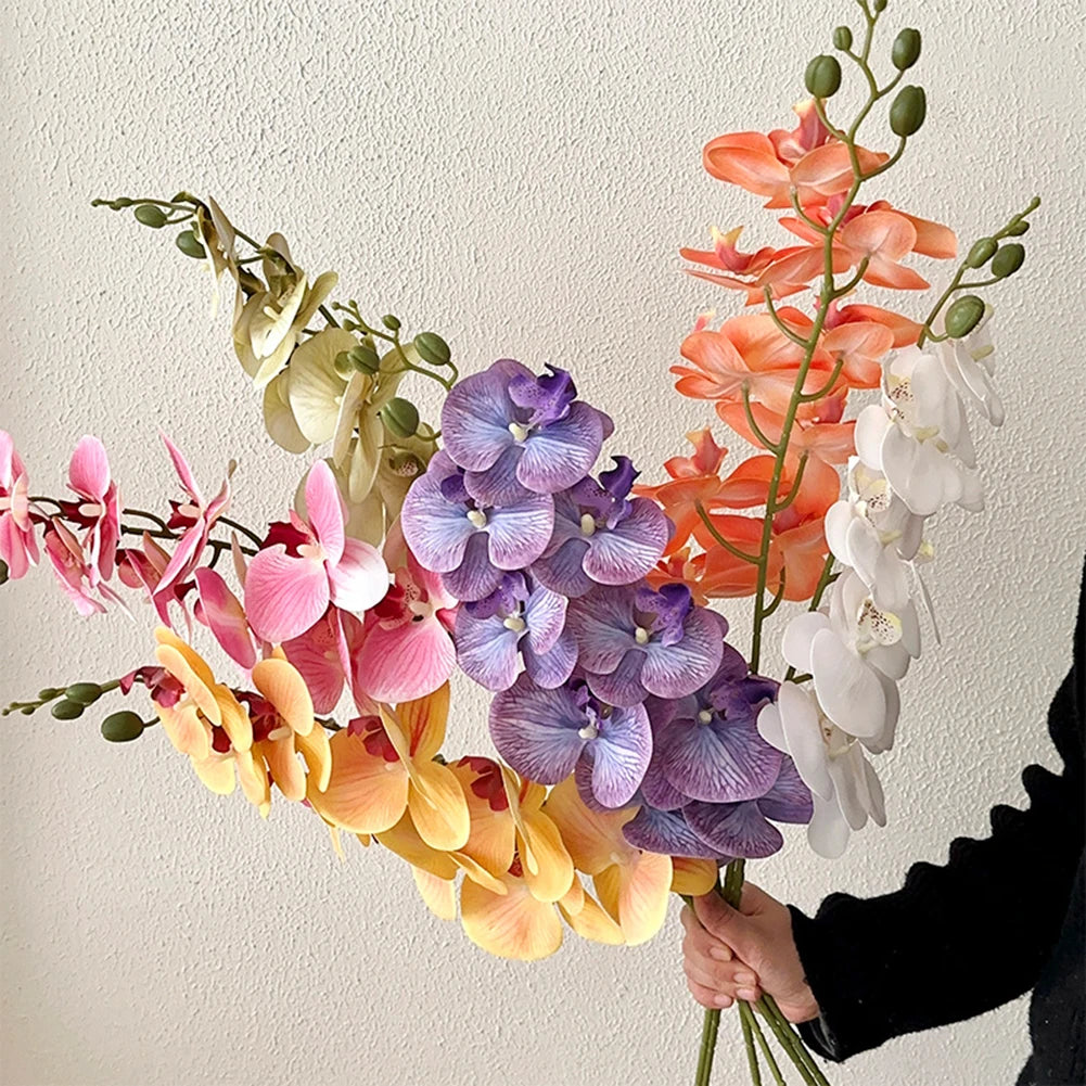 Artificial Phalaenopsis Orchid Stem – 98cm Long Faux Orchid