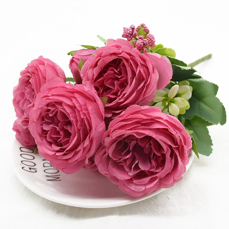 Bulk Artificial Peony Bouquet – Silk