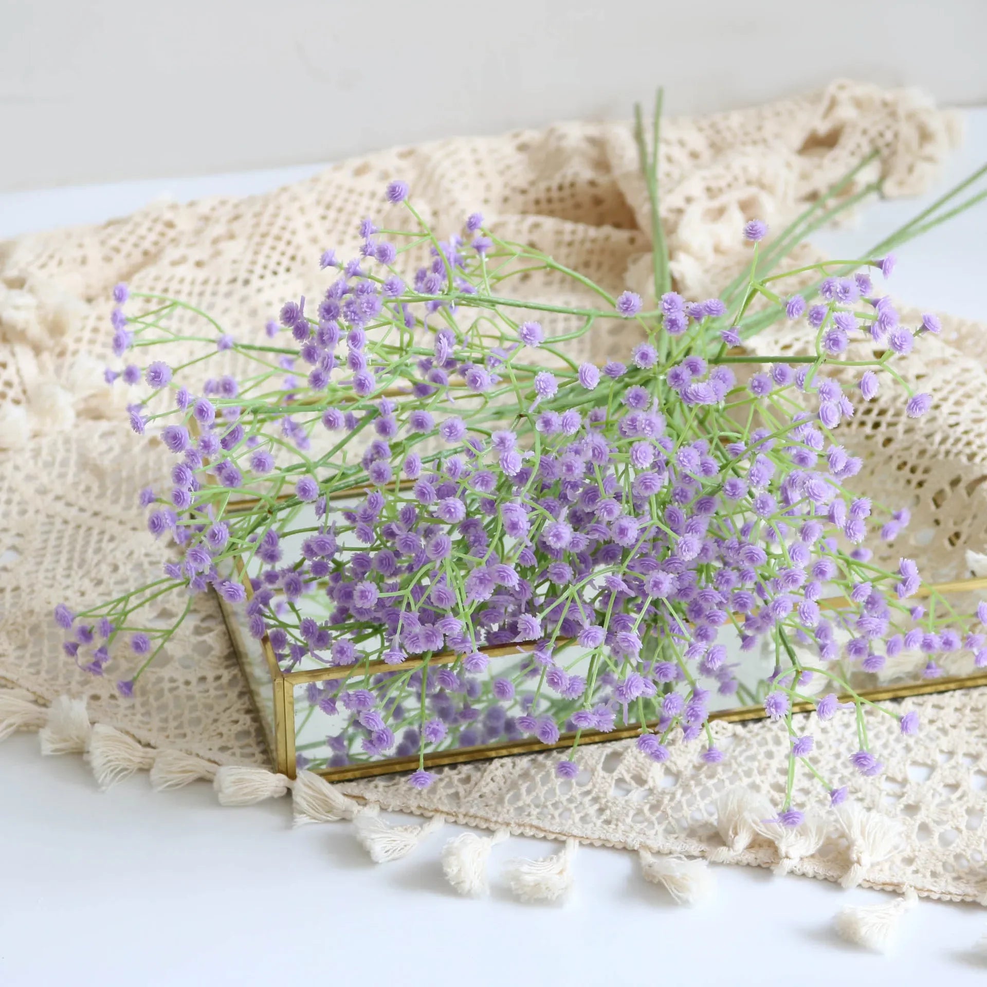 Artificial Baby’s Breath Bouquet 108 Head – Silk Gypsophila
