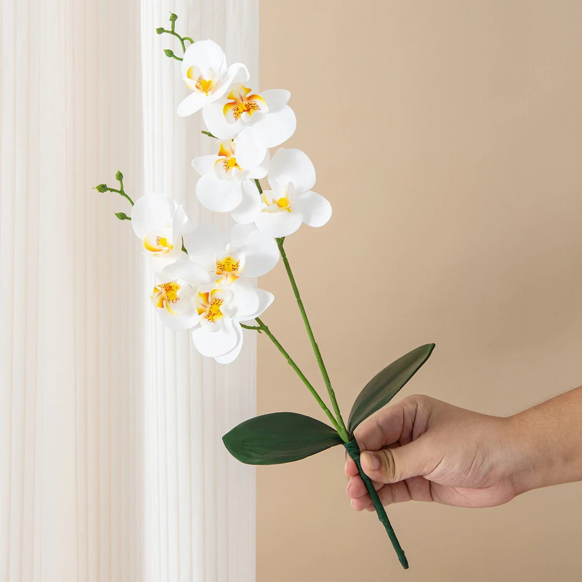 Artificial Butterfly Orchid Branch – 2 Fork Silk Orchid