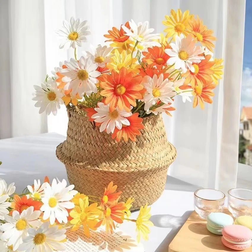 Bulk Artificial Chamomile Daisy Bouquet – 5 Heads