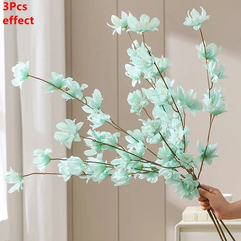 Artificial Sakura Cherry Blossom Bouquet (1/3 PCS) – Silk Cherry Blossom Flowers