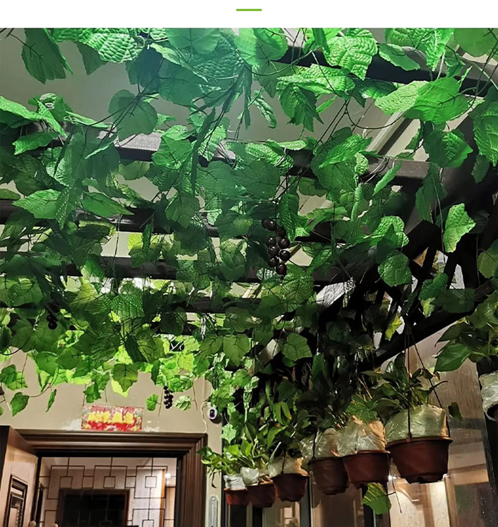200cm Hanging Artificial Ivy Garland Bulk – Silk Leaf Creeper Greenery