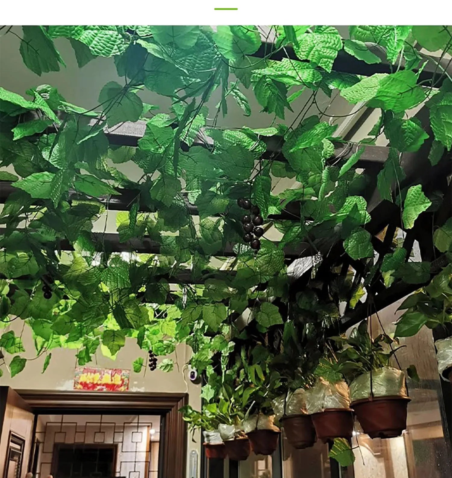 200cm Hanging Artificial Ivy Garland Bulk – Silk Leaf Creeper Greenery