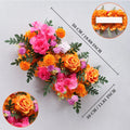 Hot Pink & Orange Wedding Arch Flower Garland- 50CM