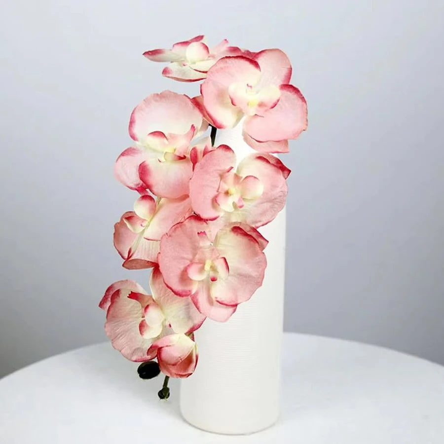 Artificial Butterfly Orchid Flower Branch – Silk